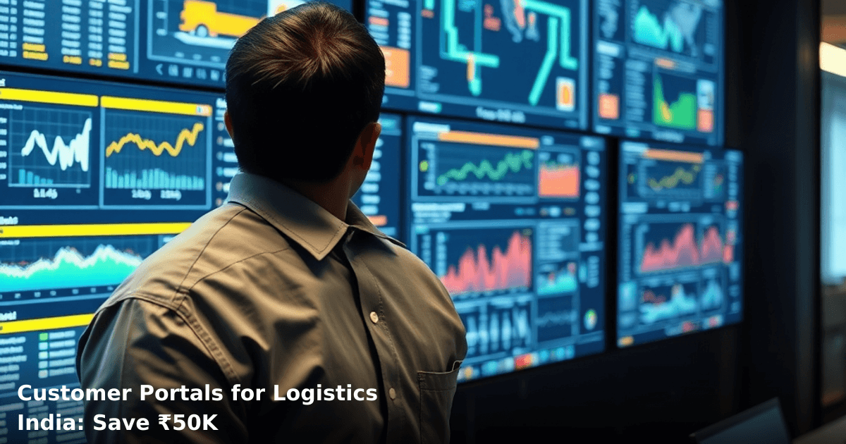 Customer Portals for Logistics India: Save ₹50K