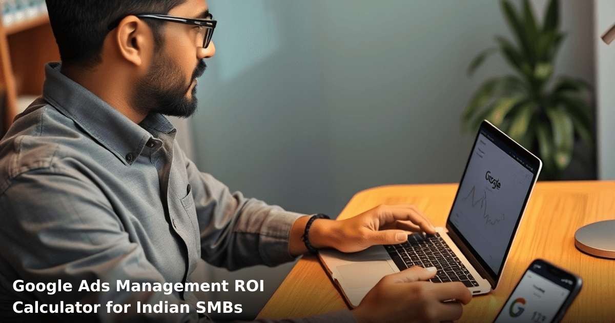 Google Ads Management ROI Calculator for Indian SMBs