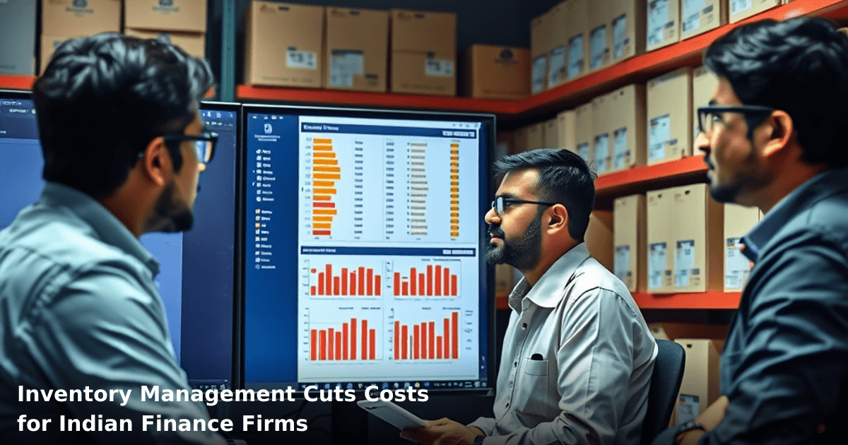 Inventory Management Cuts Costs for Indian Finance Firms