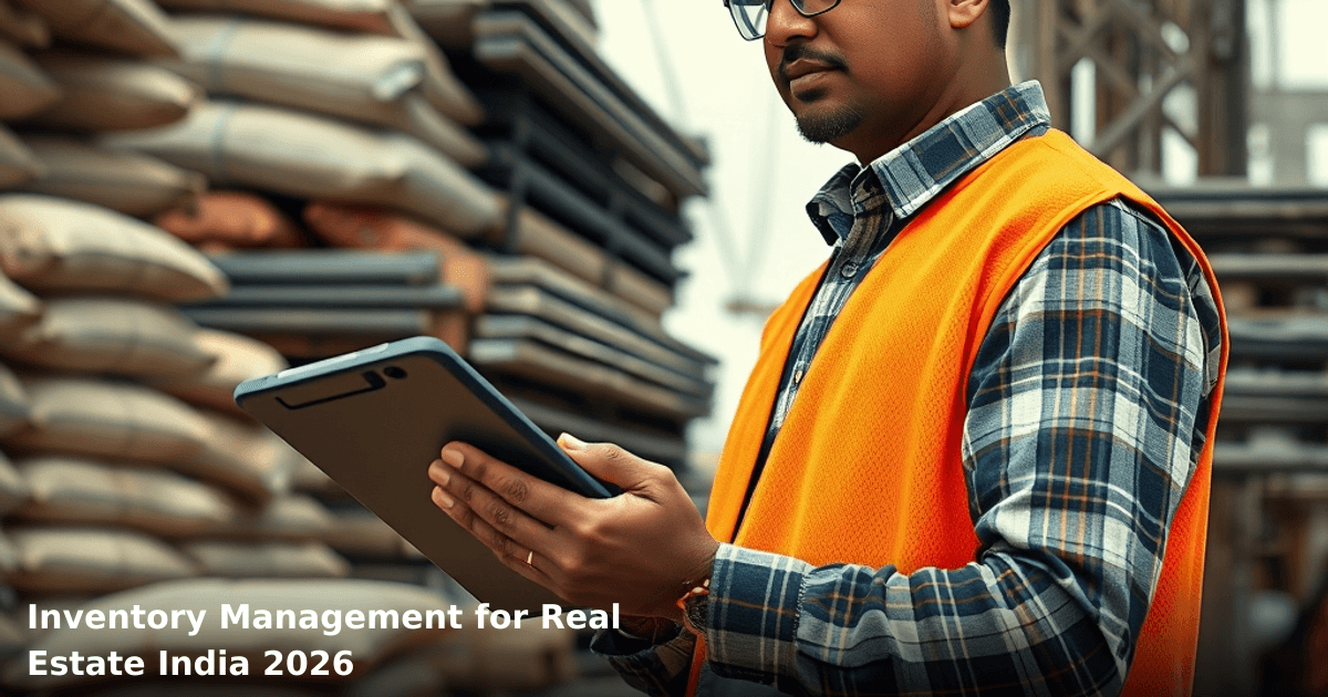 Inventory Management for Real Estate India 2026
