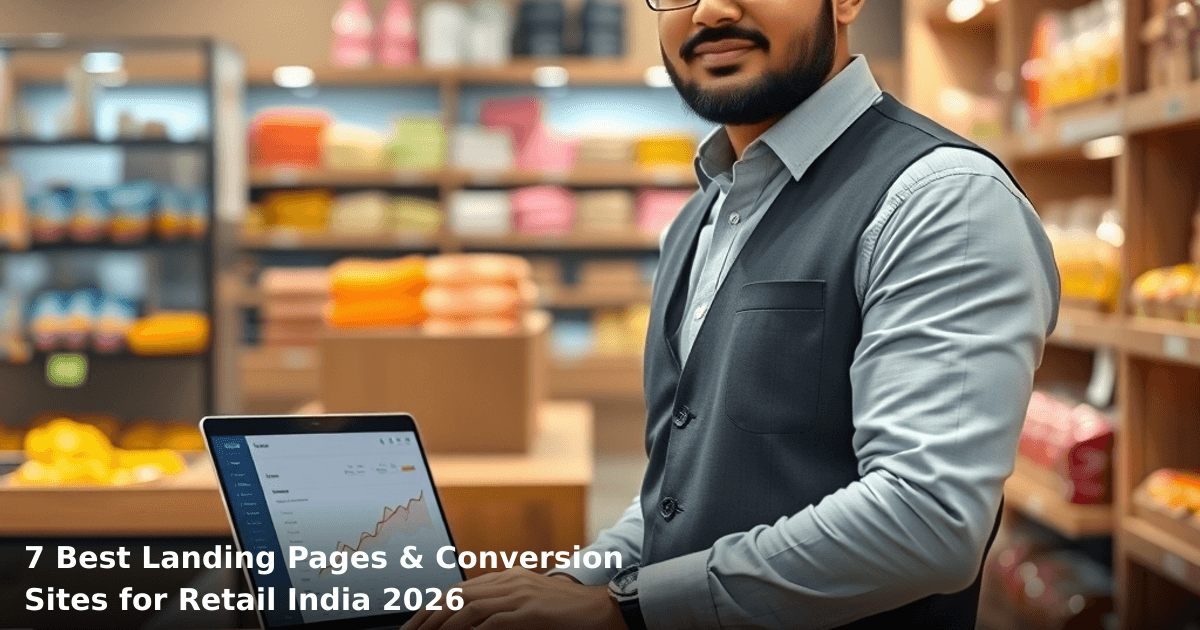 7 Best Landing Pages & Conversion Sites for Retail India 2026