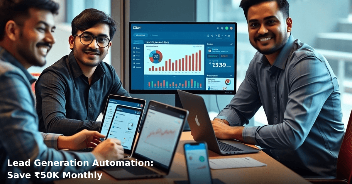 Lead Generation Automation: Save ₹50K Monthly
