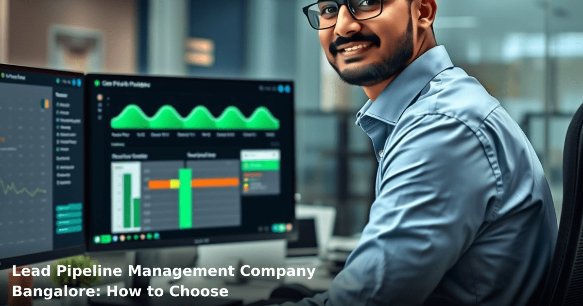 Lead Pipeline Management Company Bangalore: How to Choose