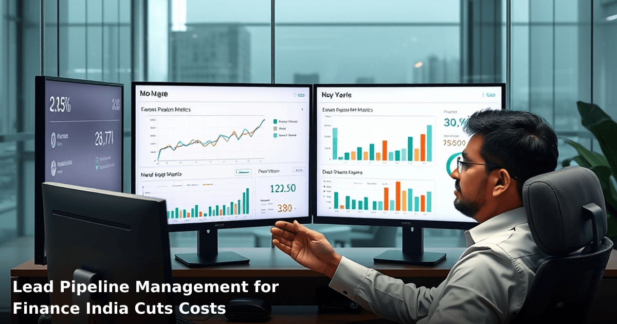 Lead Pipeline Management for Finance India Cuts Costs