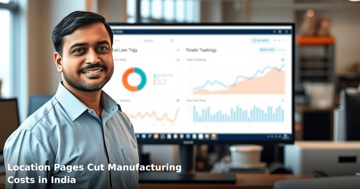Location Pages Cut Manufacturing Costs in India
