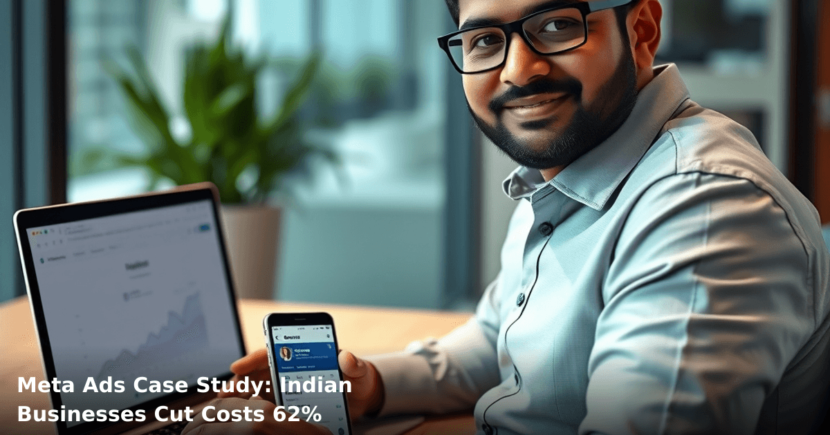Meta Ads Case Study: Indian Businesses Cut Costs 62%