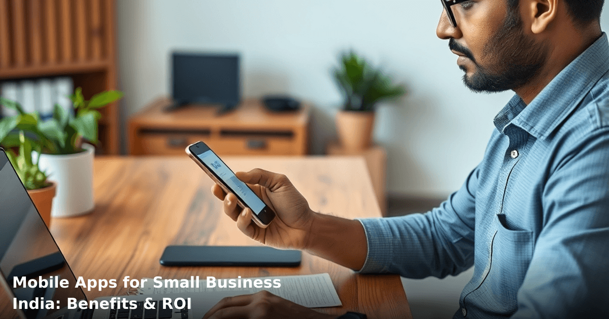 Mobile Apps for Small Business India: Benefits & ROI