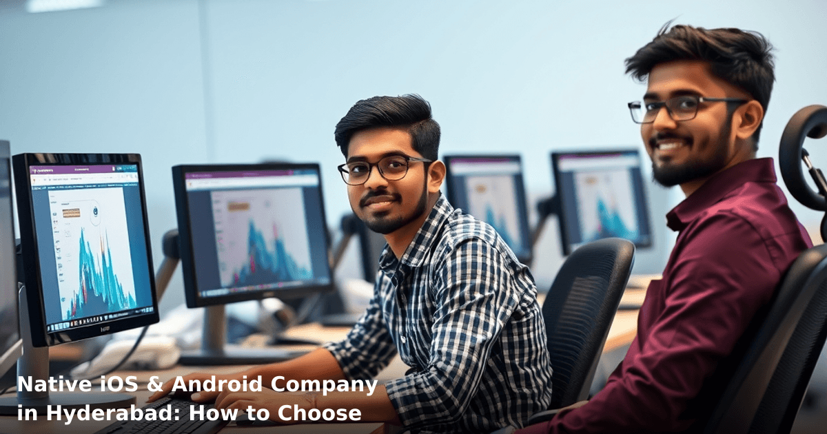 Native iOS & Android Company in Hyderabad: How to Choose