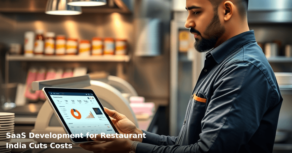 SaaS Development for Restaurant India Cuts Costs