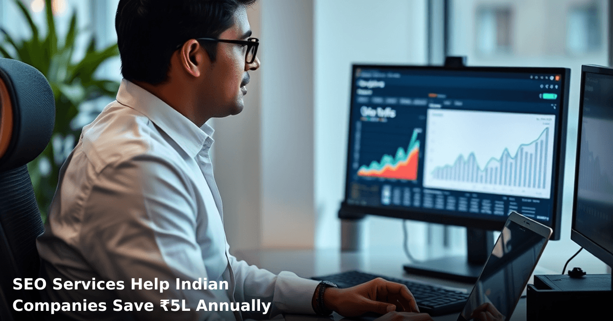 SEO Services Help Indian Companies Save ₹5L Annually