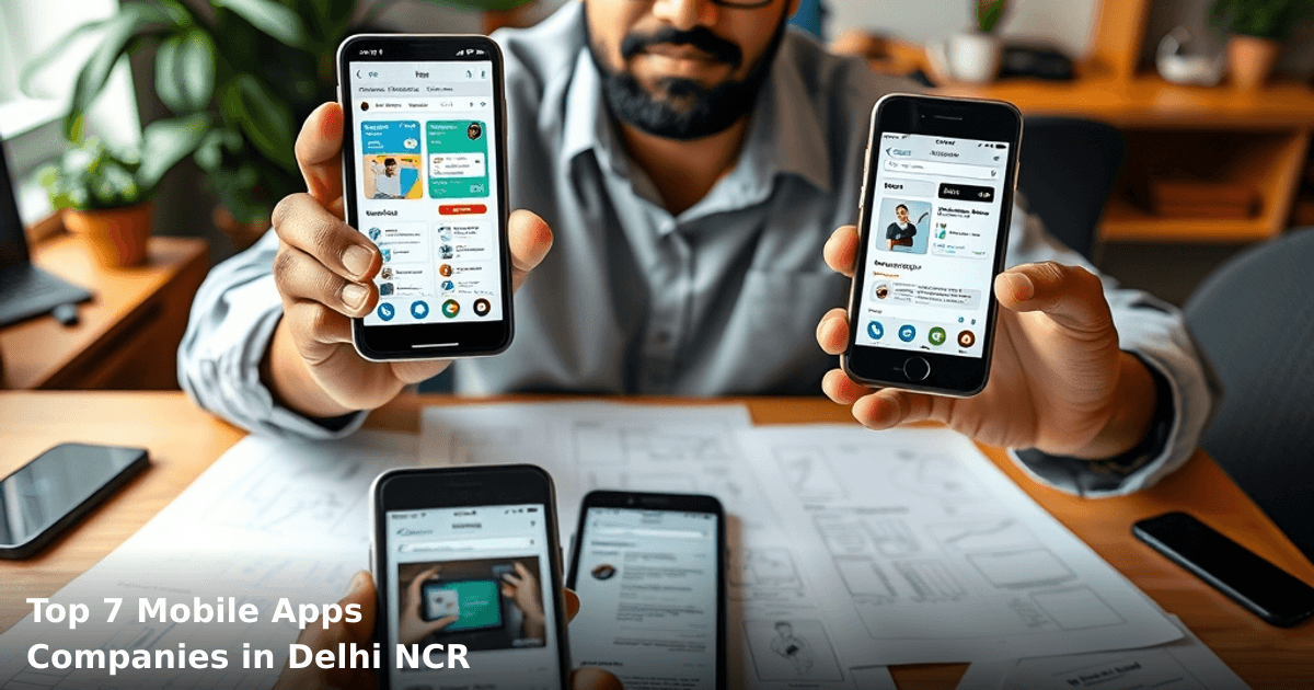 Top 7 Mobile Apps Companies in Delhi NCR