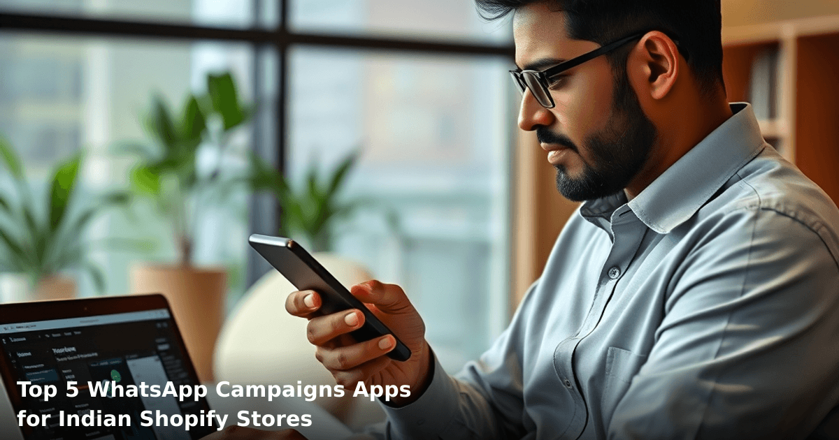 Top 5 WhatsApp Campaigns Apps for Indian Shopify Stores
