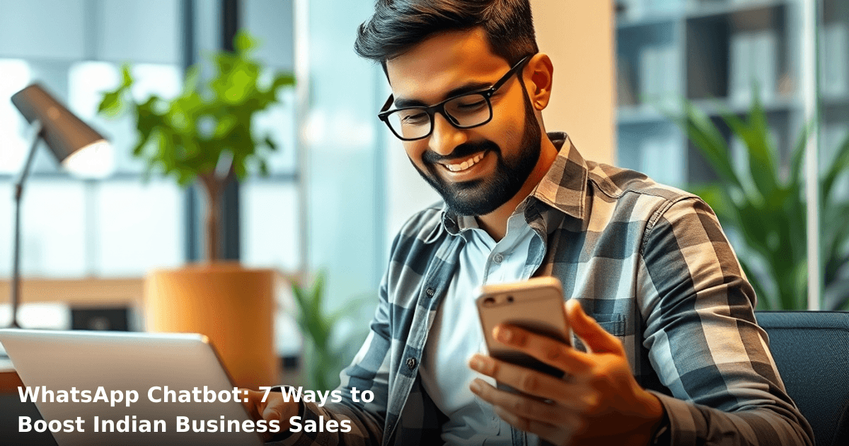 WhatsApp Chatbot: 7 Ways to Boost Indian Business Sales