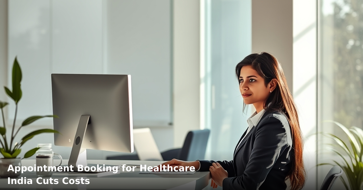 Appointment Booking for Healthcare India Cuts Costs