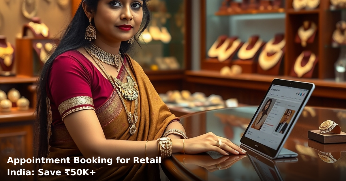 Appointment Booking for Retail India: Save ₹50K+