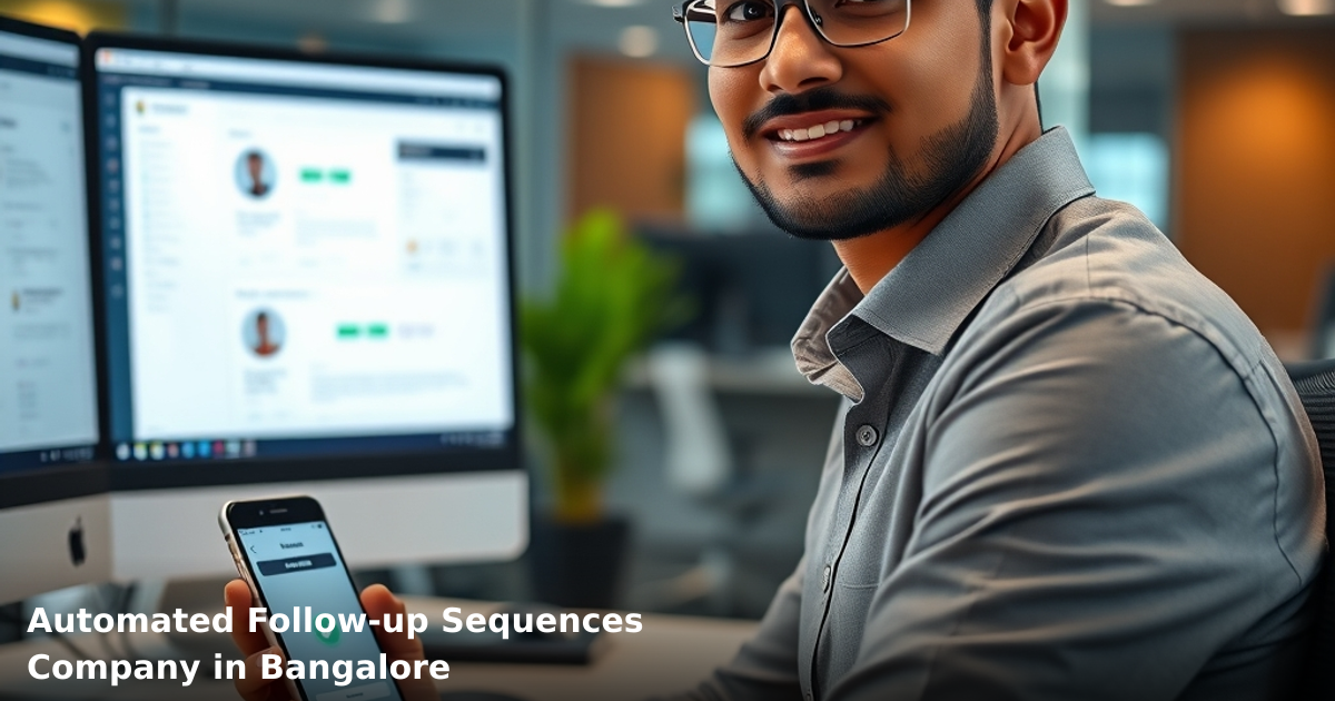 Automated Follow-up Sequences Company in Bangalore