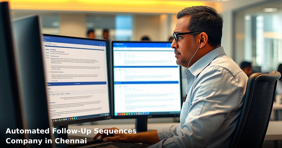 Automated Follow-Up Sequences Company in Chennai