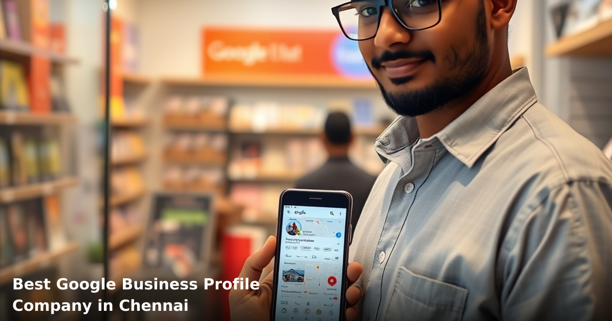 Best Google Business Profile Company in Chennai