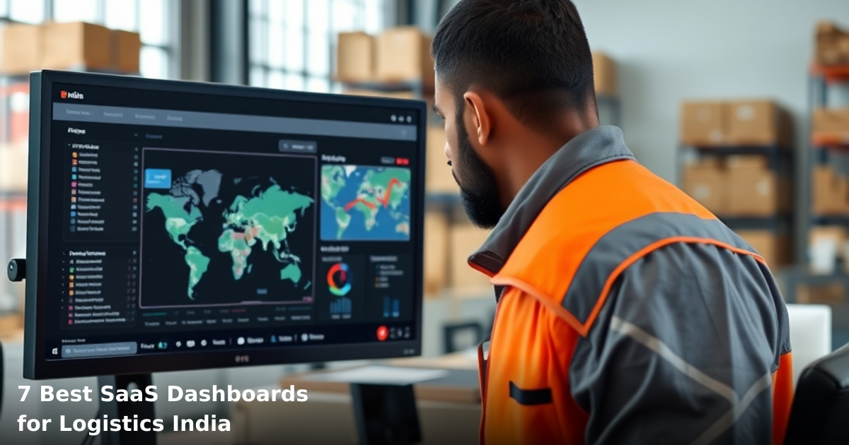 7 Best SaaS Dashboards for Logistics India