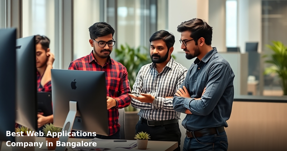 Best Web Applications Company in Bangalore
