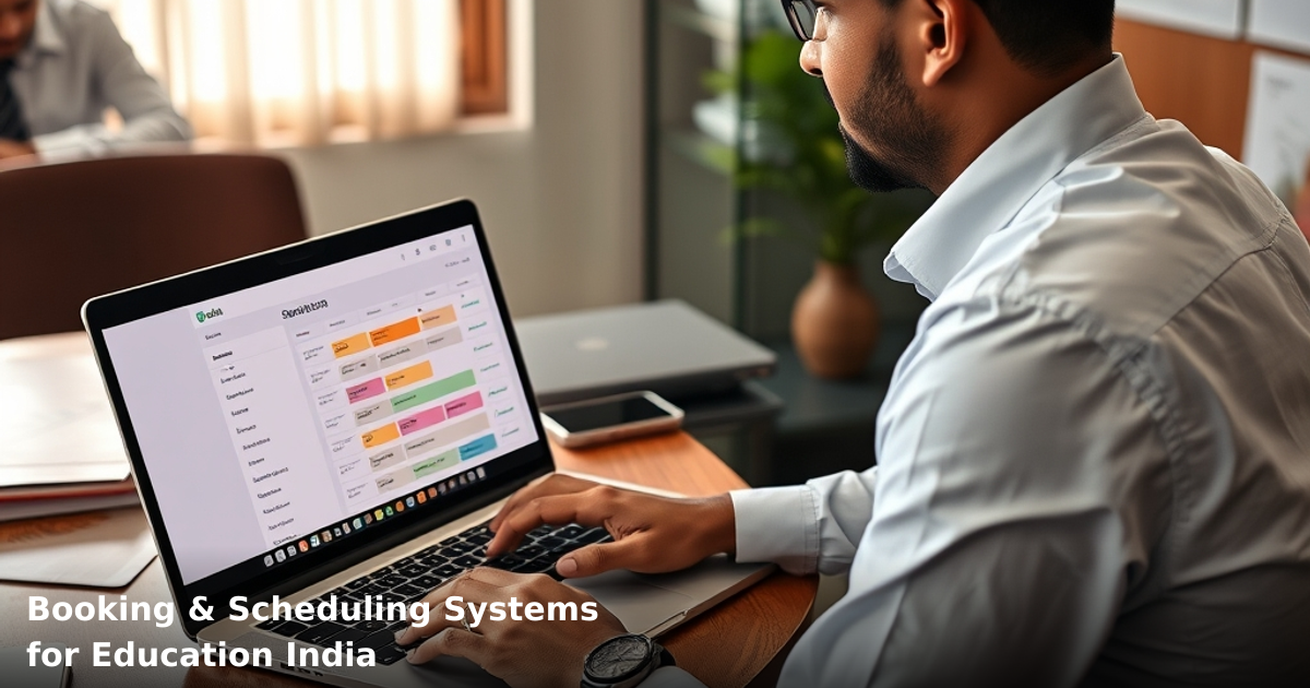 Booking & Scheduling Systems for Education India