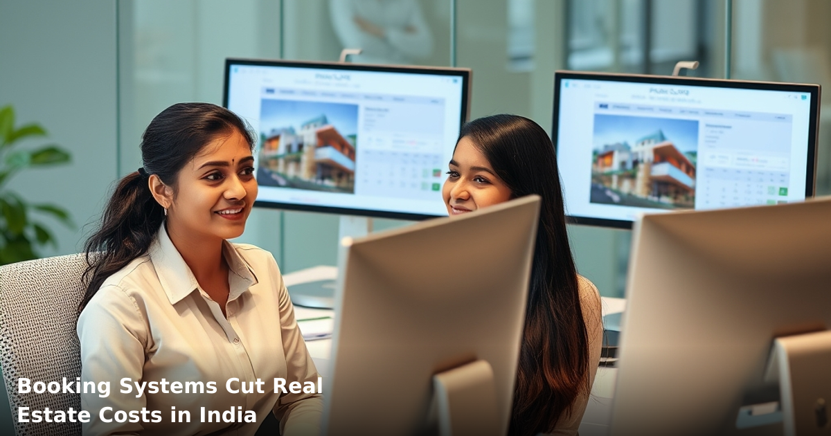 Booking Systems Cut Real Estate Costs in India