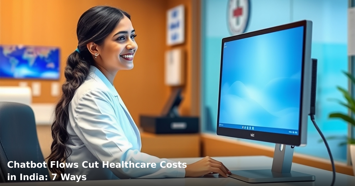 Chatbot Flows Cut Healthcare Costs in India: 7 Ways