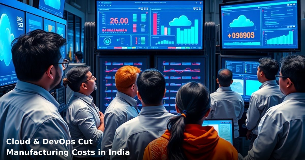 Cloud & DevOps Cut Manufacturing Costs in India