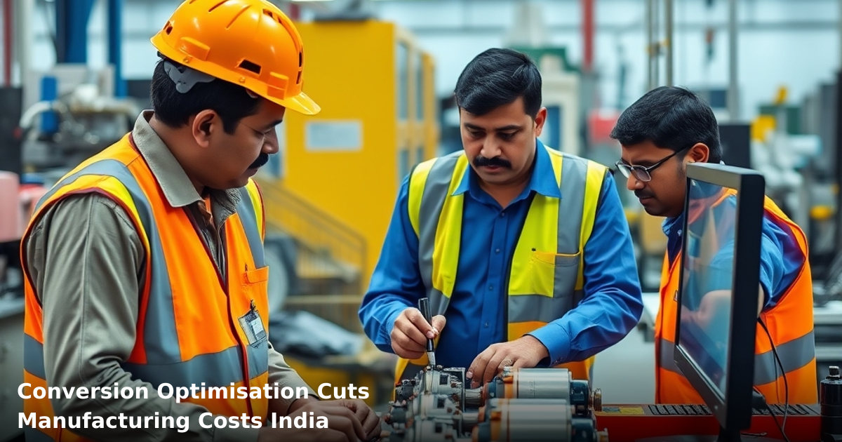 Conversion Optimisation Cuts Manufacturing Costs India