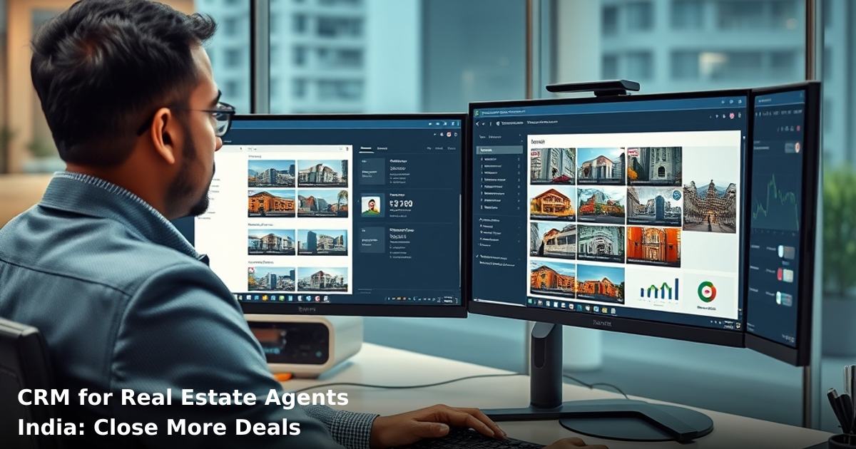 CRM for Real Estate Agents India: Close More Deals