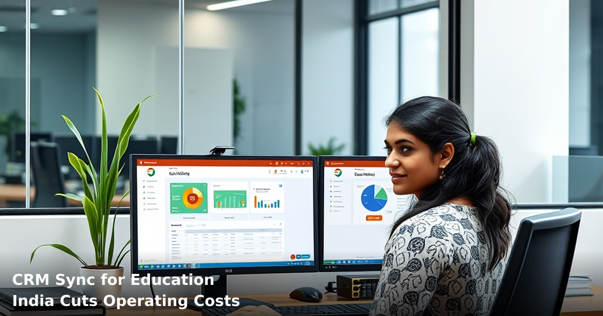 CRM Sync for Education India Cuts Operating Costs