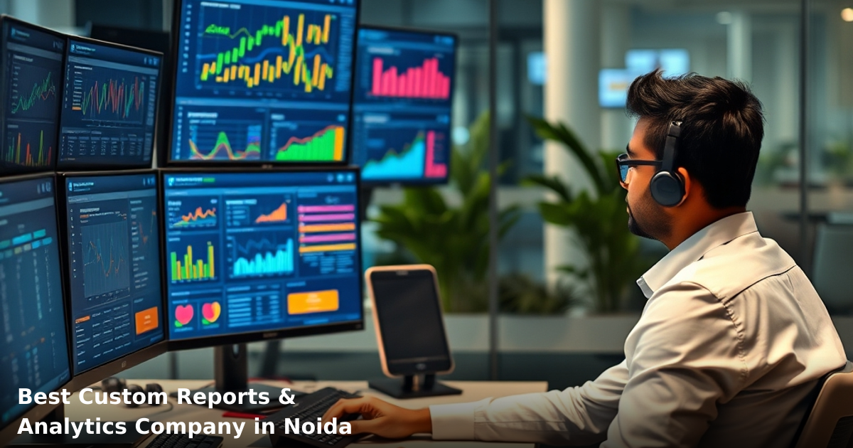 Best Custom Reports & Analytics Company in Noida