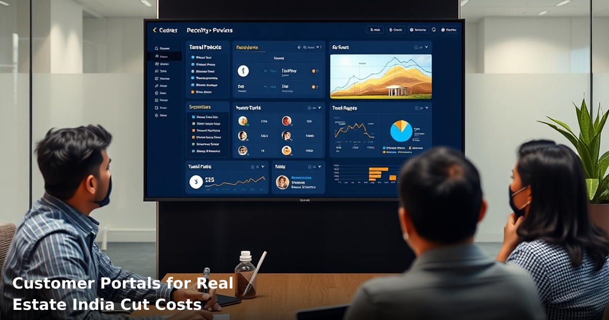 Customer Portals for Real Estate India Cut Costs