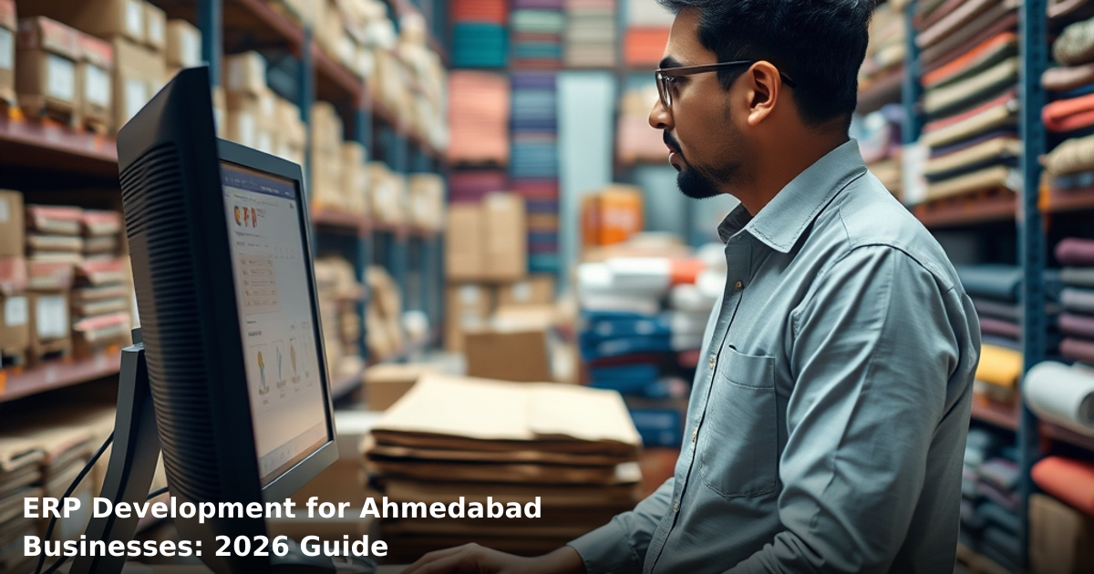 ERP Development for Ahmedabad Businesses: 2026 Guide