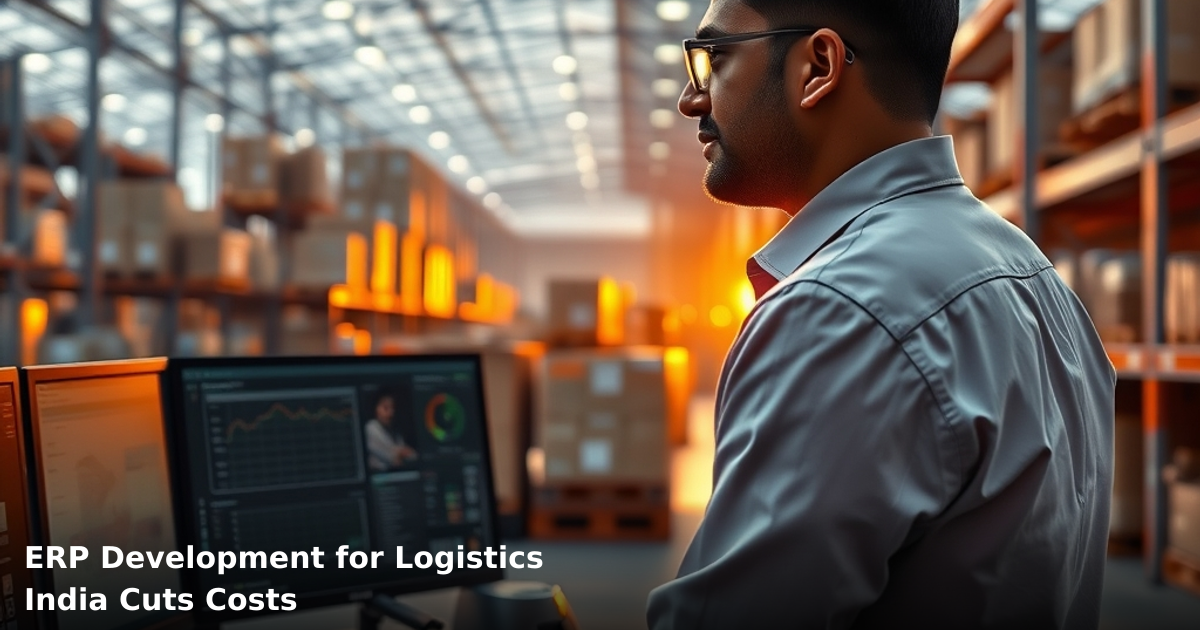 ERP Development for Logistics India Cuts Costs