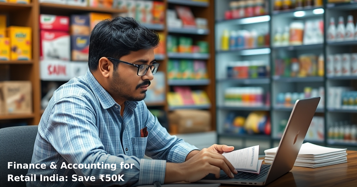 Finance & Accounting for Retail India: Save ₹50K