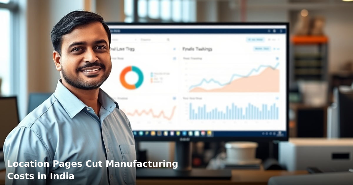Location Pages Cut Manufacturing Costs in India