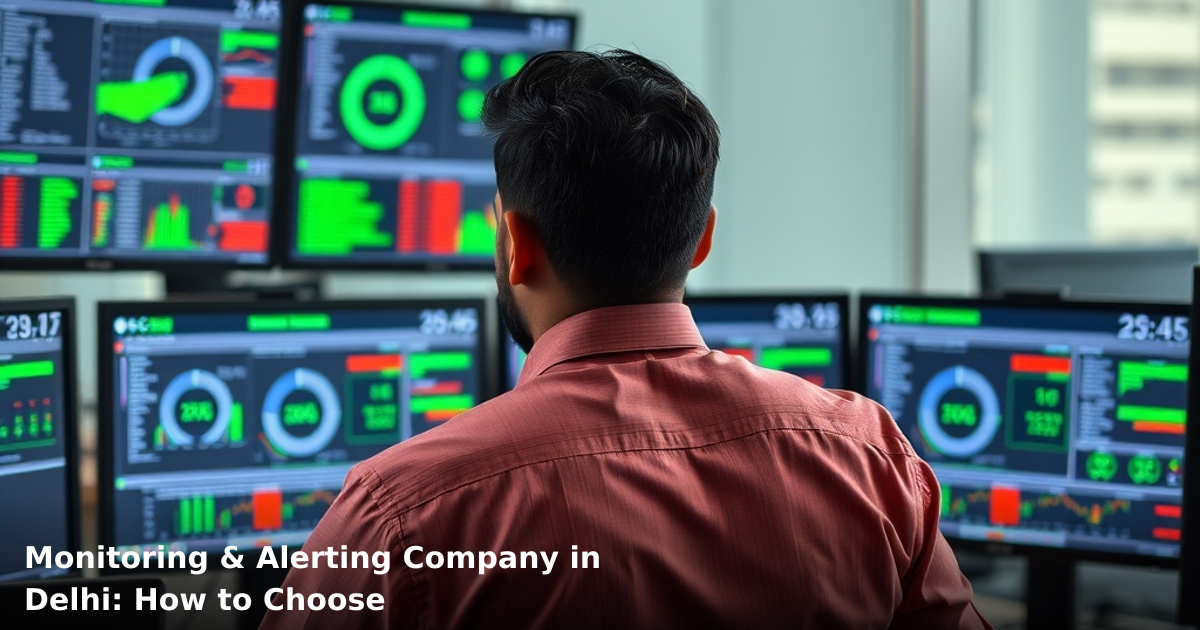Monitoring & Alerting Company in Delhi: How to Choose