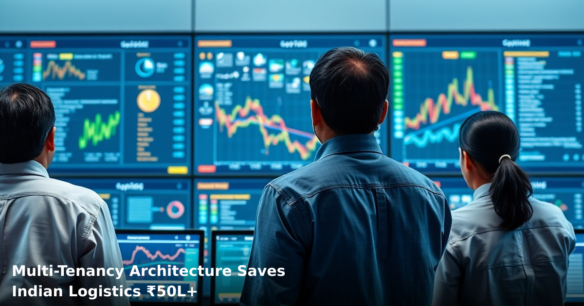 Multi-Tenancy Architecture Saves Indian Logistics ₹50L+