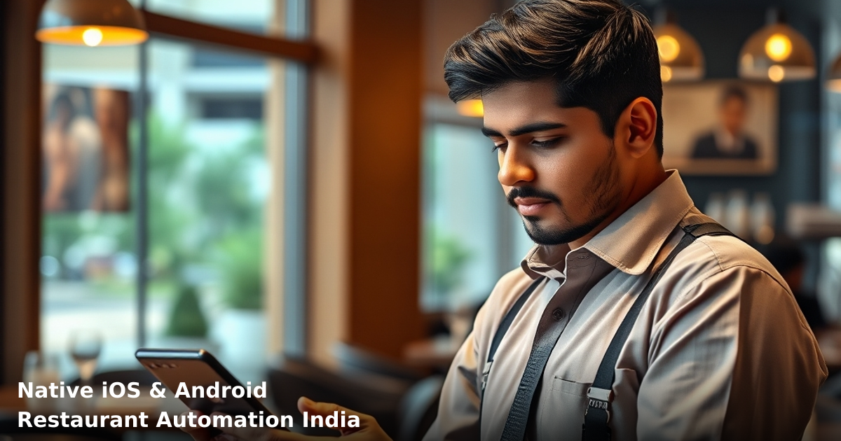 Native iOS & Android Restaurant Automation India