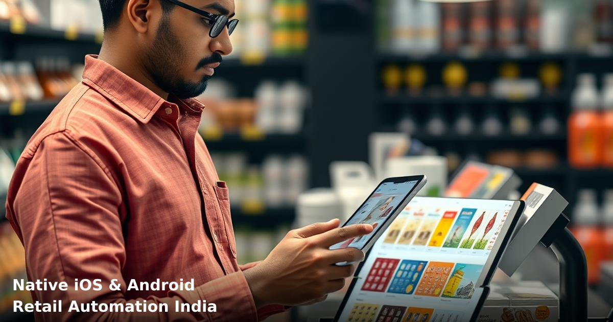 Native iOS & Android Retail Automation India