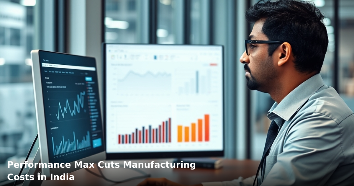 Performance Max Cuts Manufacturing Costs in India