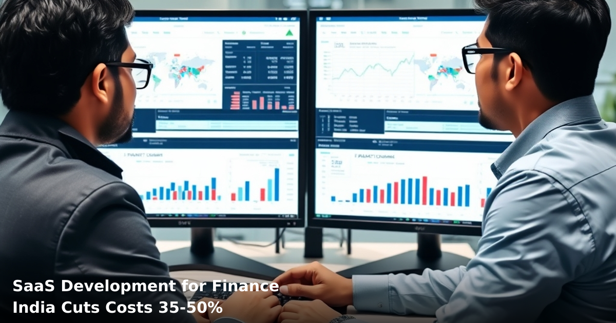 SaaS Development for Finance India Cuts Costs 35-50%
