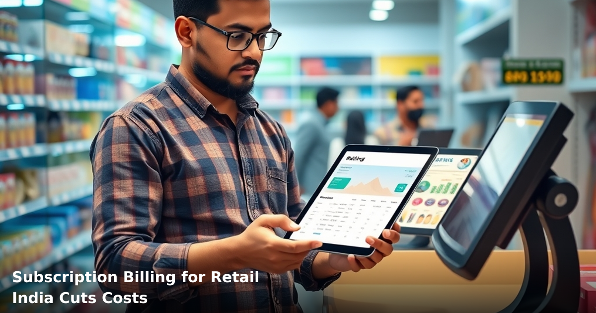 Subscription Billing for Retail India Cuts Costs