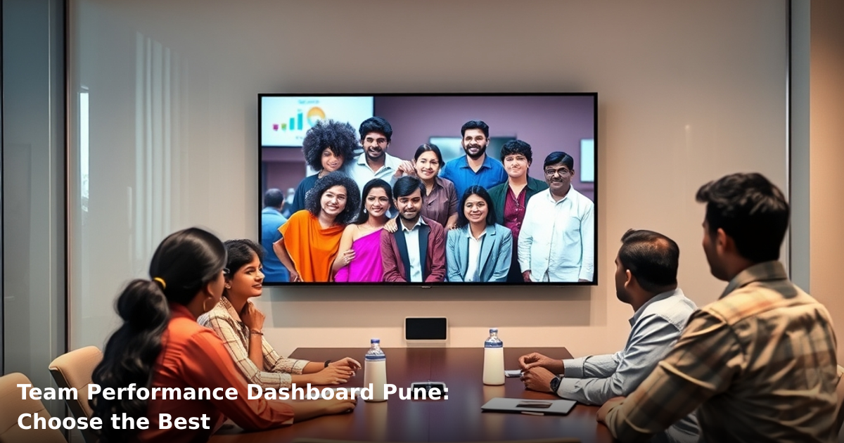 Team Performance Dashboard Pune: Choose the Best