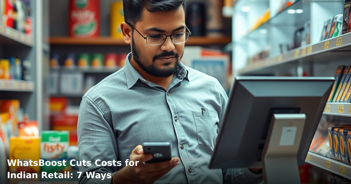 WhatsBoost Cuts Costs for Indian Retail: 7 Ways