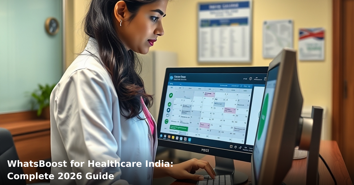 WhatsBoost for Healthcare India: Complete 2026 Guide